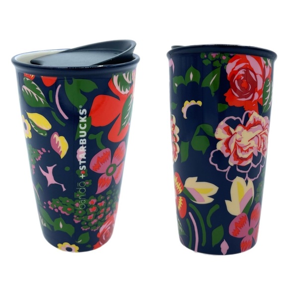 Rare 2018 Limited Edition Starbucks Bando Joint Double Ceramic Cup Mug - Picture 1 of 17